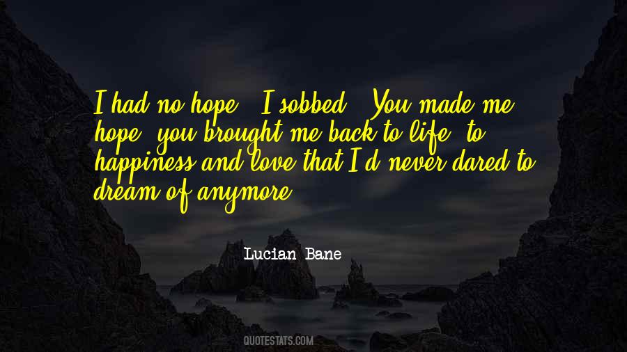I Hope You Dream Of Me Quotes #553068