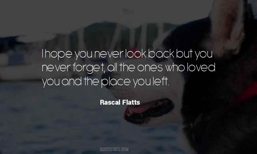 I Hope You Never Forget Quotes #757087
