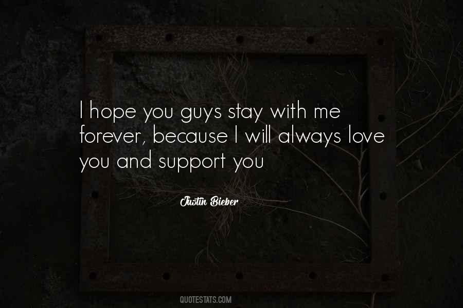 I Hope You Stay With Me Quotes #198977