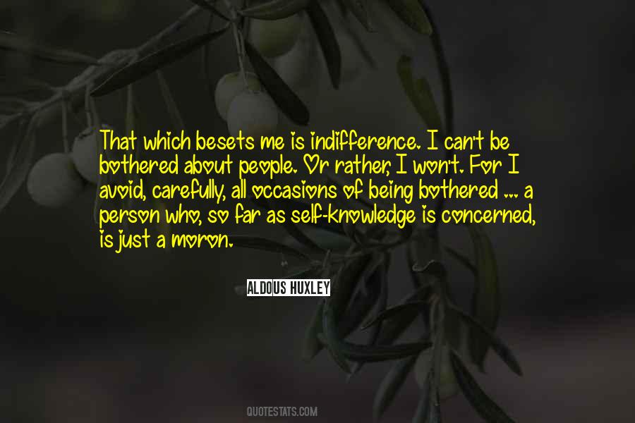 I Just Can't Be Bothered Quotes #225357
