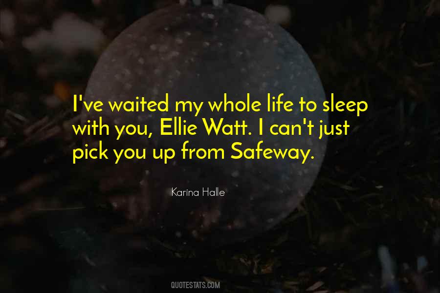 I Just Can't Sleep Quotes #1776242