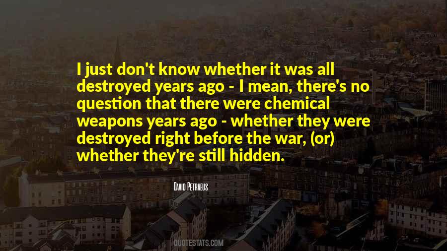 I Just Don't Know Quotes #1816327