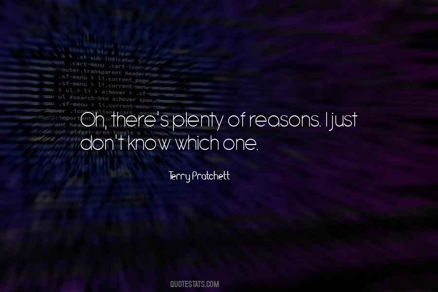 I Just Don't Know Quotes #524274