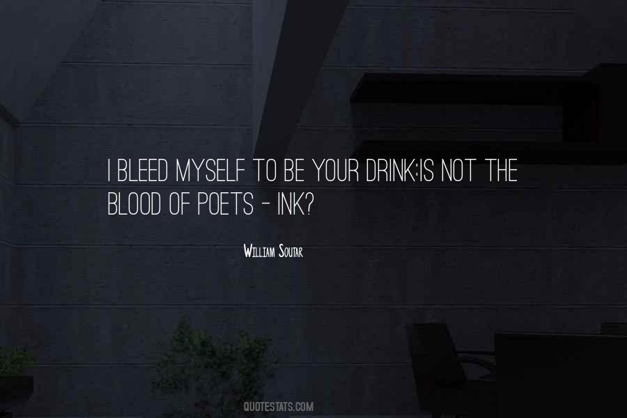 Quotes About The Blood #1735459