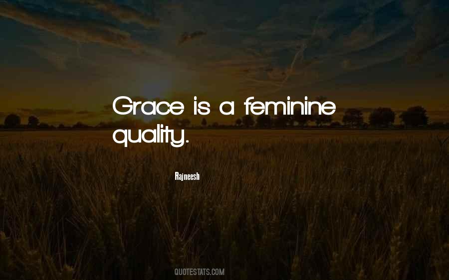 Quotes About Feminine Grace #1204241