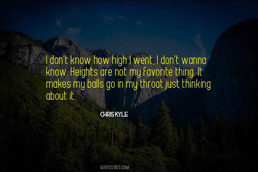 I Just Wanna Get High Quotes #270289