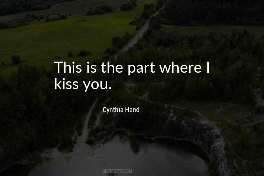 I Just Want A Kiss Quotes #16778