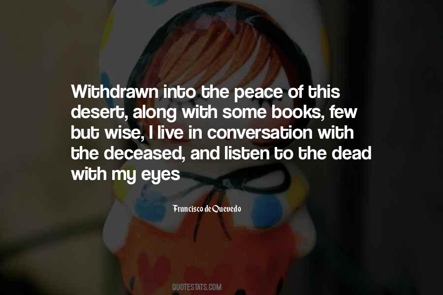 I Just Want Peace Quotes #1111