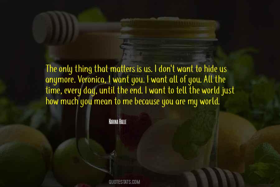 I Just Want To Hide Quotes #64041