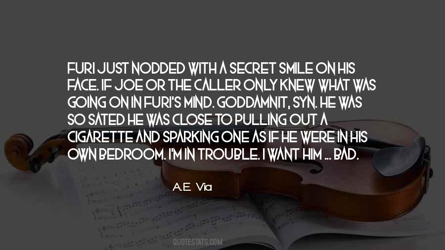 I Just Want To Smile Quotes #981674