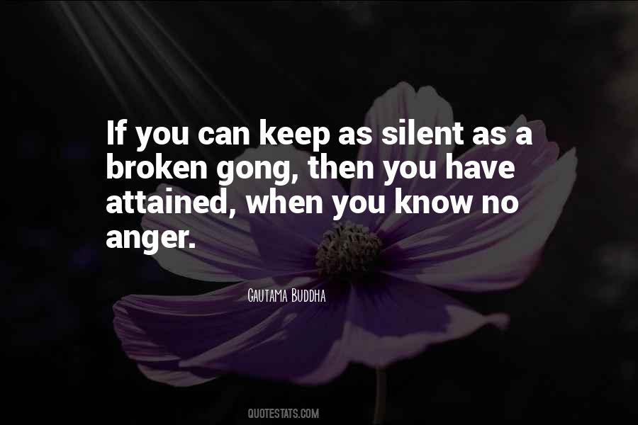 I Keep Silent Quotes #1206855