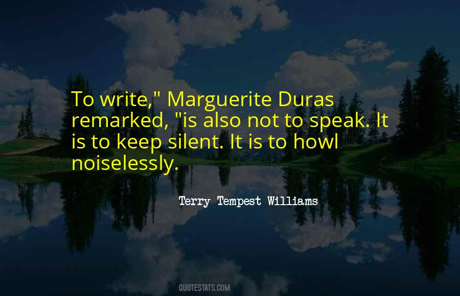 I Keep Silent Quotes #907382