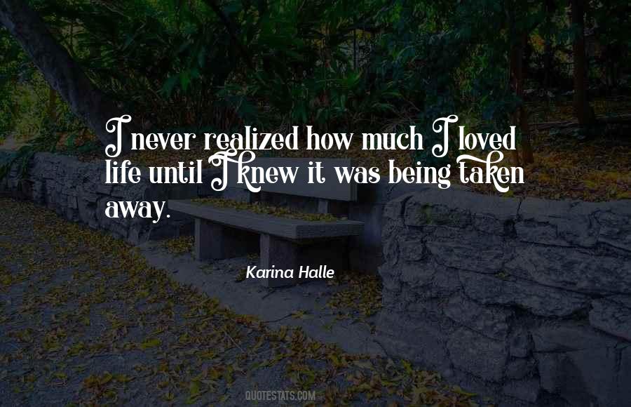 I Knew You Never Loved Me Quotes #518257