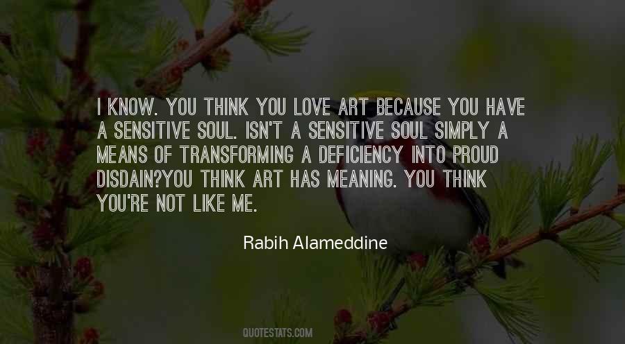 I Know Love Because Of You Quotes #1292347