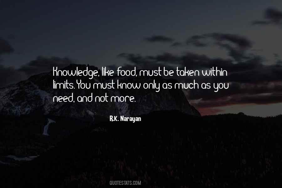 I Know My Limits Quotes #576731