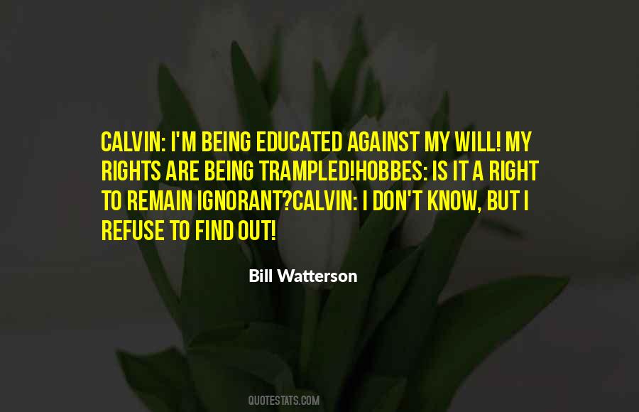 I Know My Rights Quotes #1469351