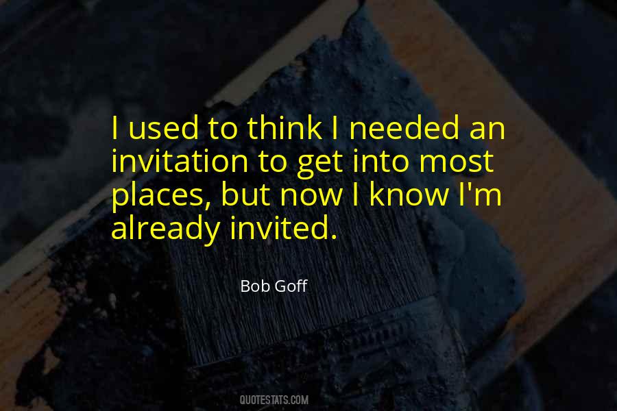 I Know Places Quotes #656028