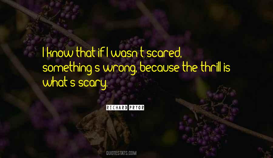 I Know Something Is Wrong Quotes #1254492