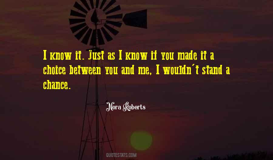 I Know Where I Stand With You Quotes #47551