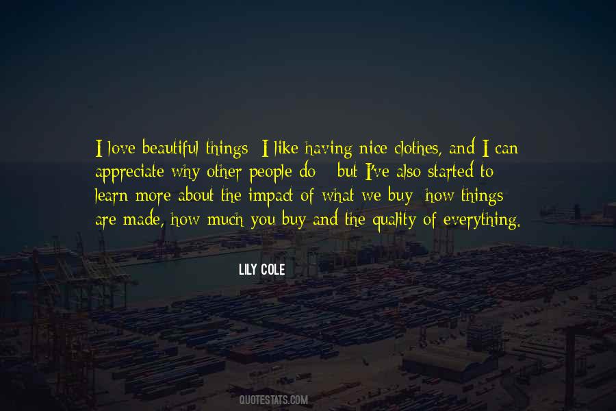 I Like Nice Things Quotes #1449546