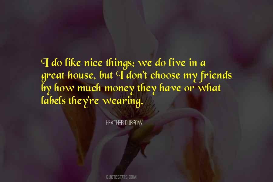 I Like Nice Things Quotes #1503246