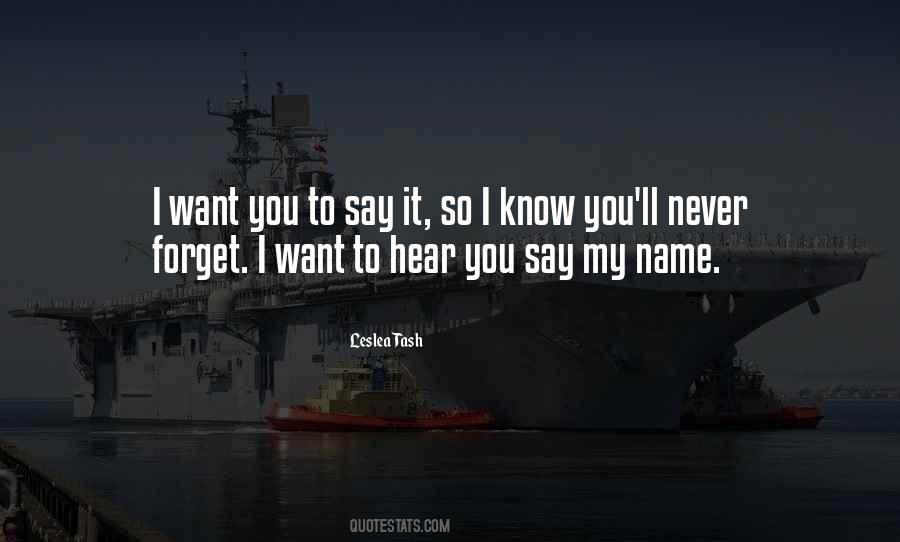 I Ll Never Forget You Quotes #1673341