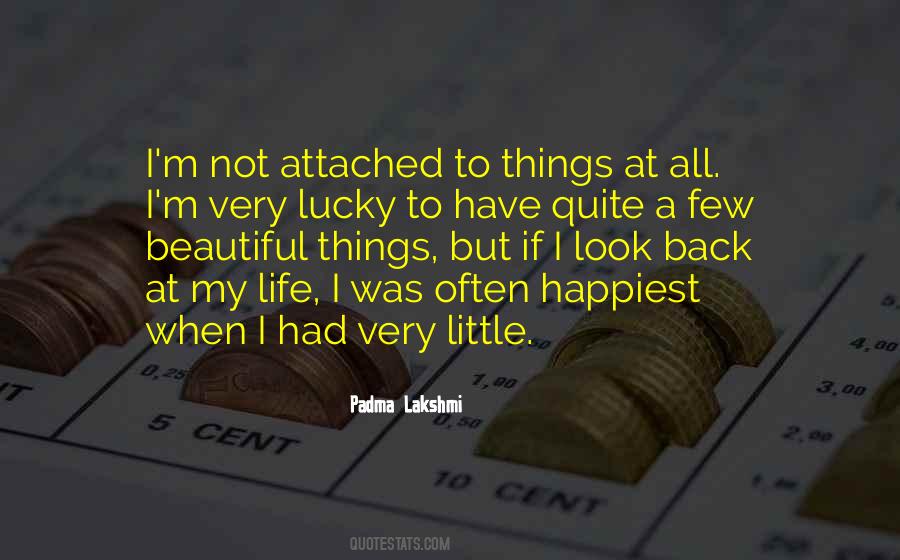 I Look Back At My Life Quotes #1288083