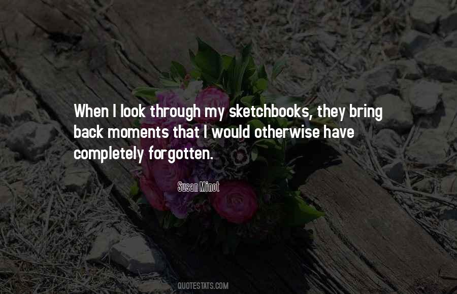 I Look Back Quotes #69667