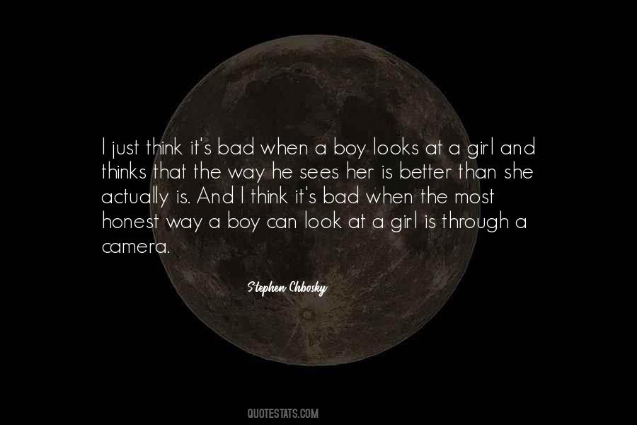 I Look Better Than Her Quotes #1037134