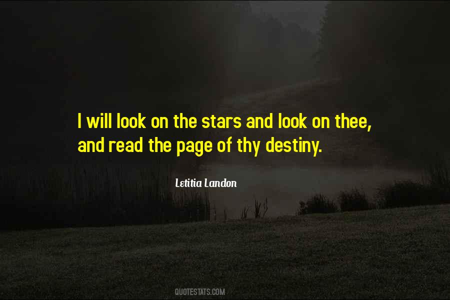 I Look Up At The Stars Quotes #147159