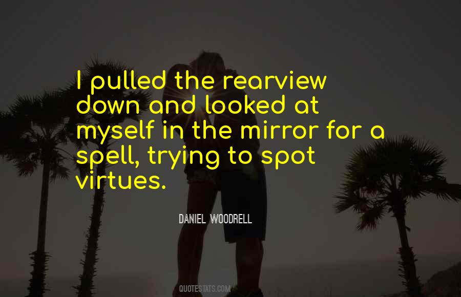 I Looked In The Mirror Quotes #500043