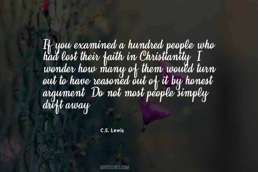 I Lost Faith Quotes #1794958