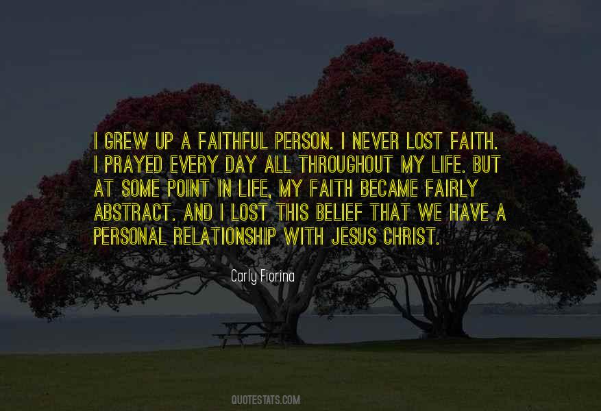 I Lost Faith Quotes #438807