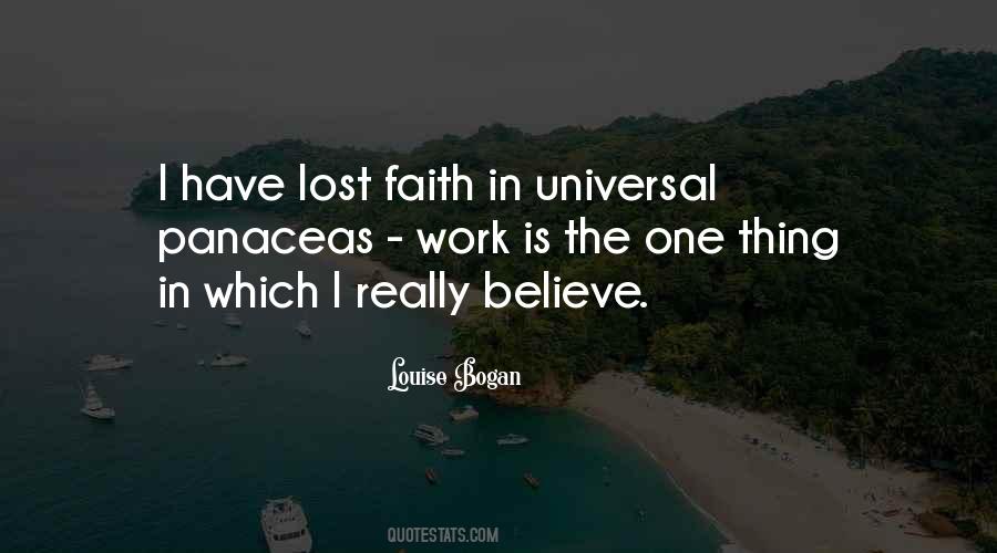 I Lost Faith Quotes #636820