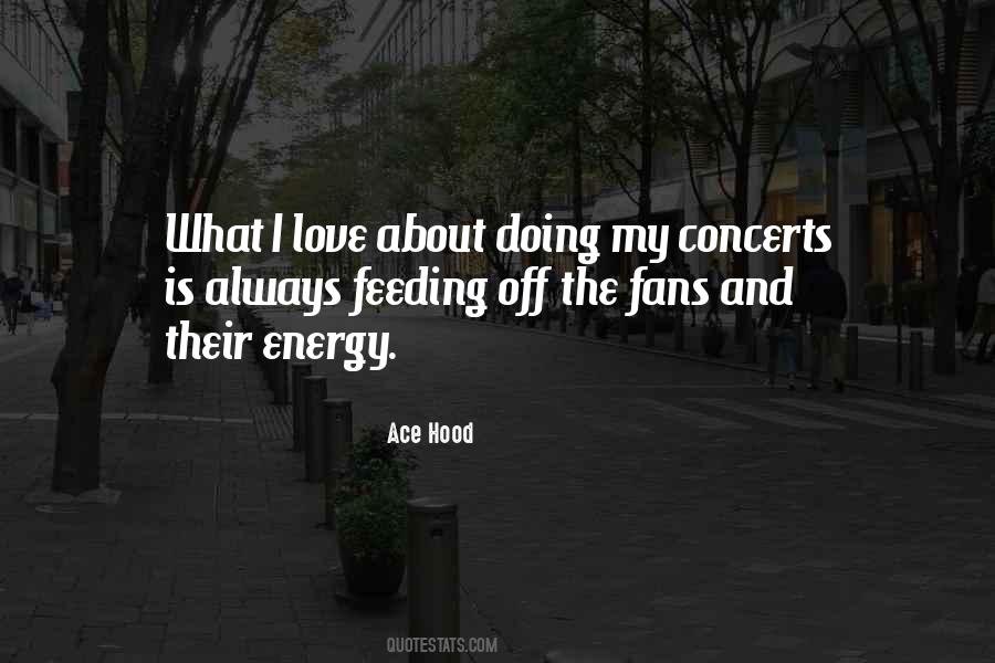 I Love Concerts Quotes #440890