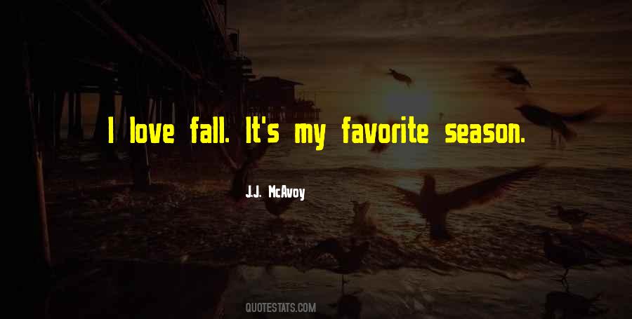 I Love Fall Quotes #193301