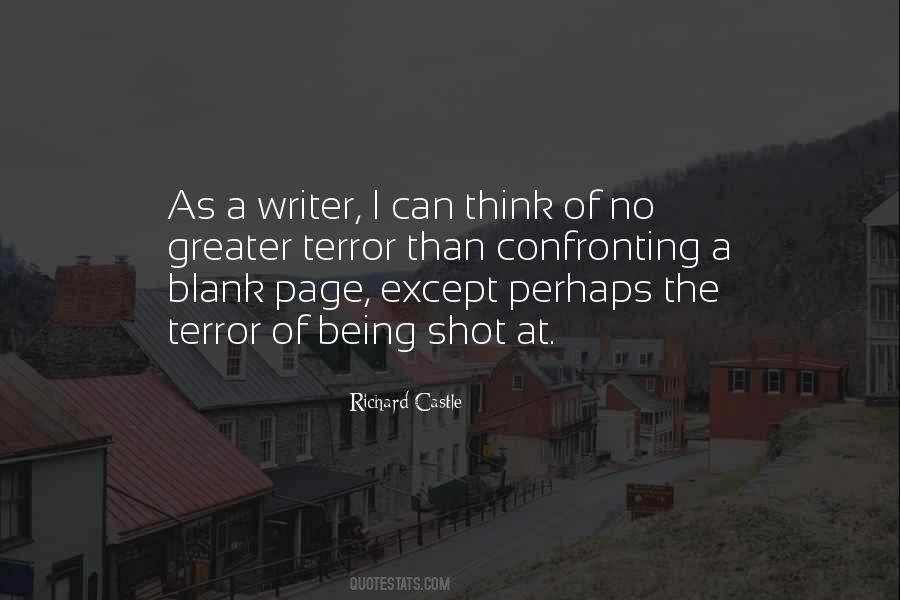 Quotes About The Blank Page #1217044