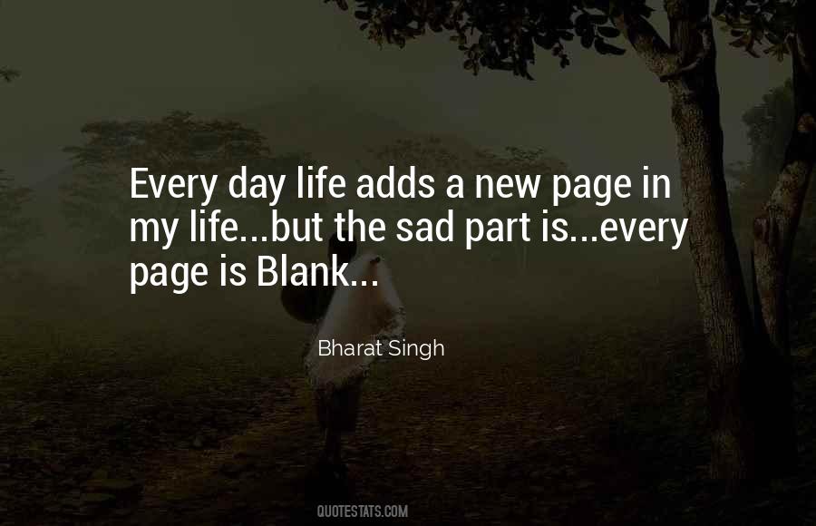 Quotes About The Blank Page #1405732