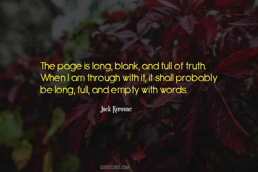 Quotes About The Blank Page #1599179