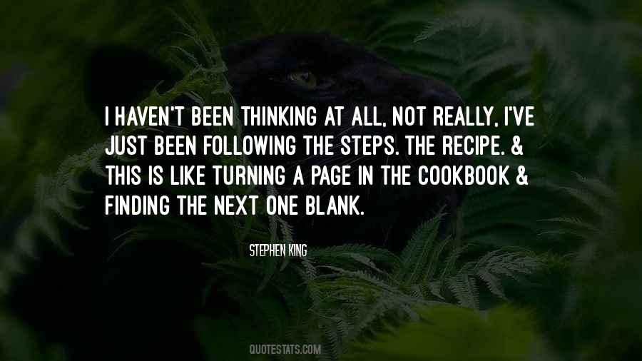 Quotes About The Blank Page #308940