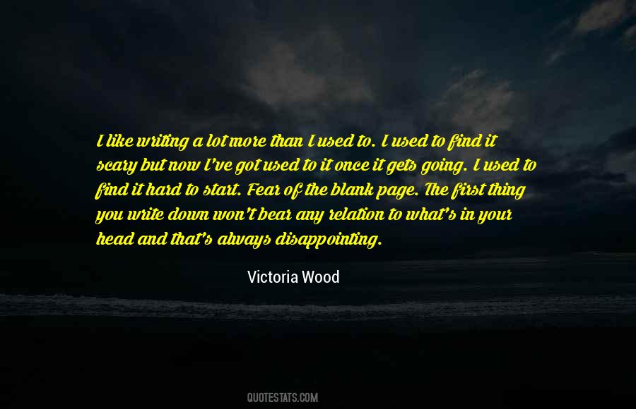 Quotes About The Blank Page #878219