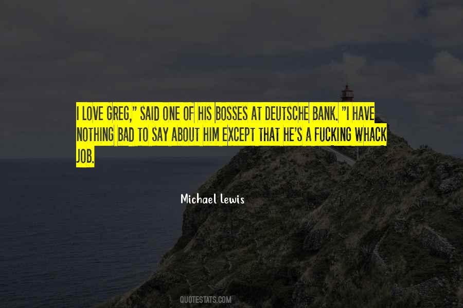 I Love His Quotes #38246