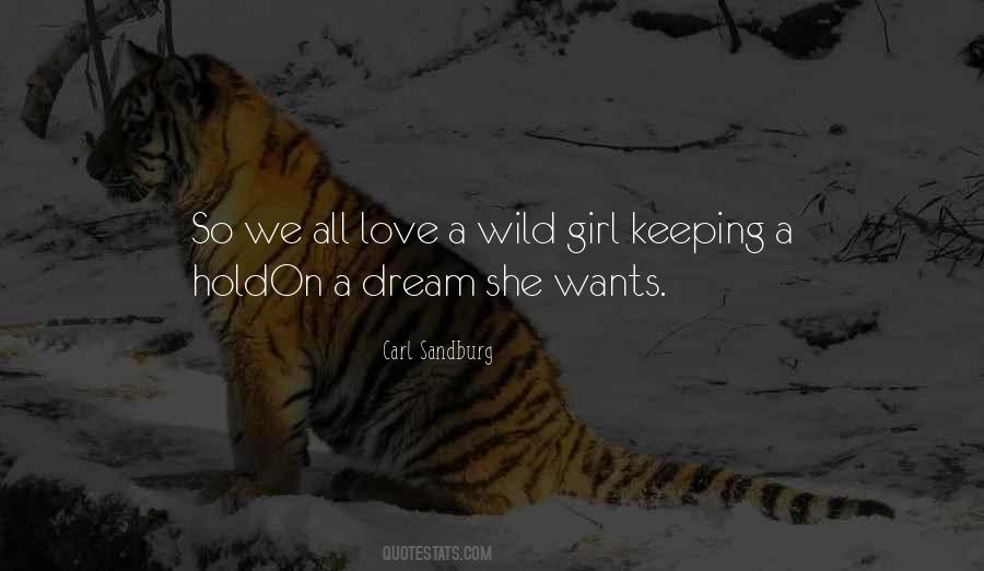 I Love My Dream Girl Quotes #1114375
