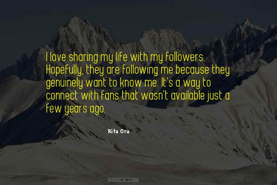 I Love My Followers Quotes #1105730