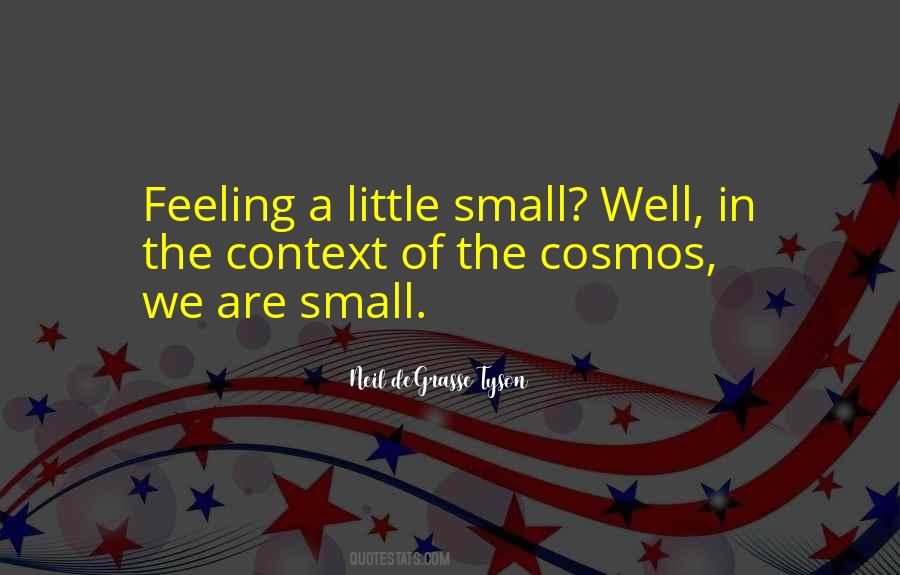 Quotes About Feeling Small In Nature #1840417