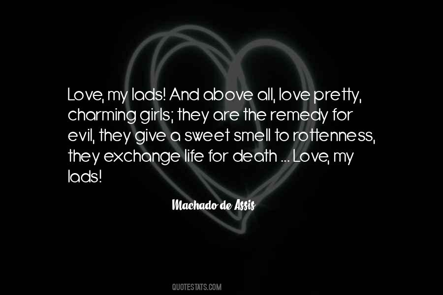 I Love The Way You Smell Quotes #106672