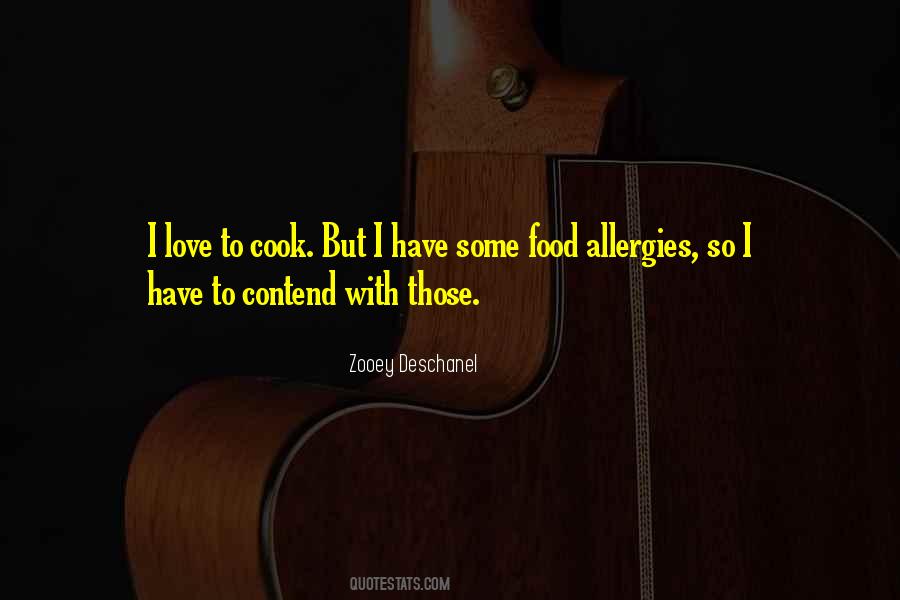 I Love To Cook Quotes #442406