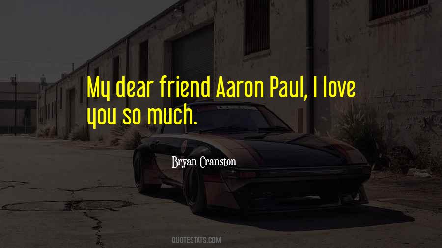 I Love You Dear Quotes #443363