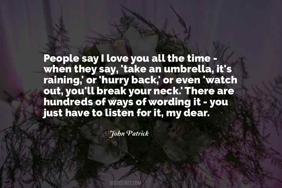 I Love You Dear Quotes #868790