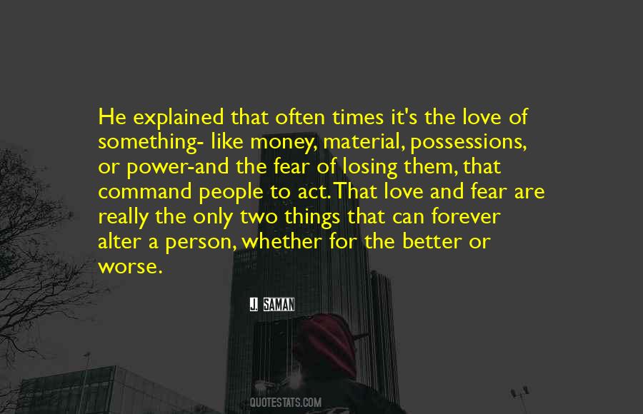 I Love You For Better Or Worse Quotes #907584